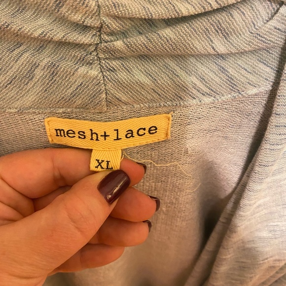 Light blue open-front shirt - Picture 2 of 7